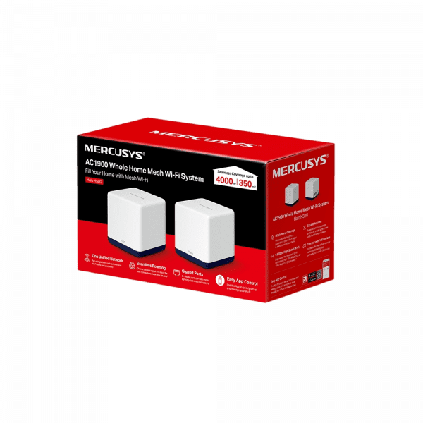 SISTEMA WI-FI MESH MERCUSYS AC1900 (2PACK)