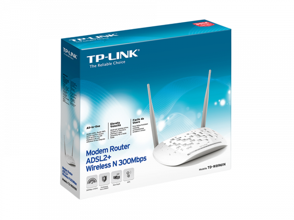 MODEM ROUTER TP-LINK ADSL2+ TD-W8961N 2ANT
