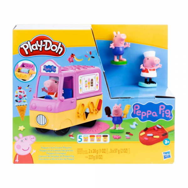 PLAY-DOH CAMION DE HELADOS DE PEPPA PIG