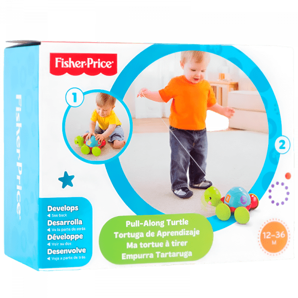 TORTUGA DE ARRASTRE FISHER PRICE
