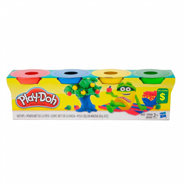 PLAY-DOH MINI PACK 4 PIEZAS
