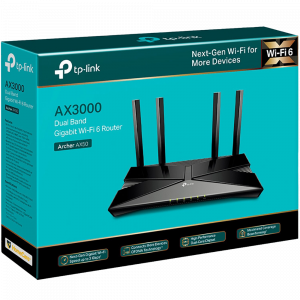 ROUTER TP-LINK ARCHER AX50 AX3000 WI-FI6 4ANT
