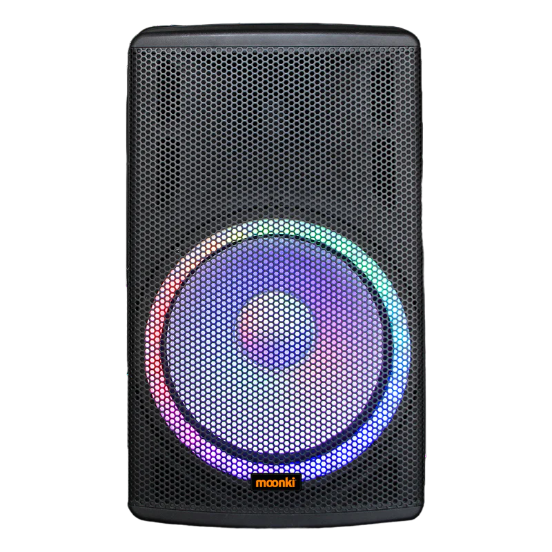 CORNETA MOONKI 15″ 4000W INCLUYE 2 MIC MS-P15BW 1 CORNETA MOONKI 15″ 4000W INCLUYE 2 MIC MS-P15BW