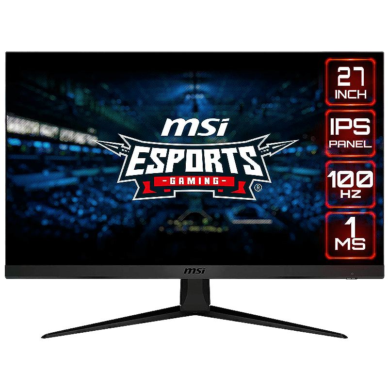 MONITOR MSI GAMER G2712V 27′ 100Hz 1 MSI 100HZ IPS 1MS 27' G2712V