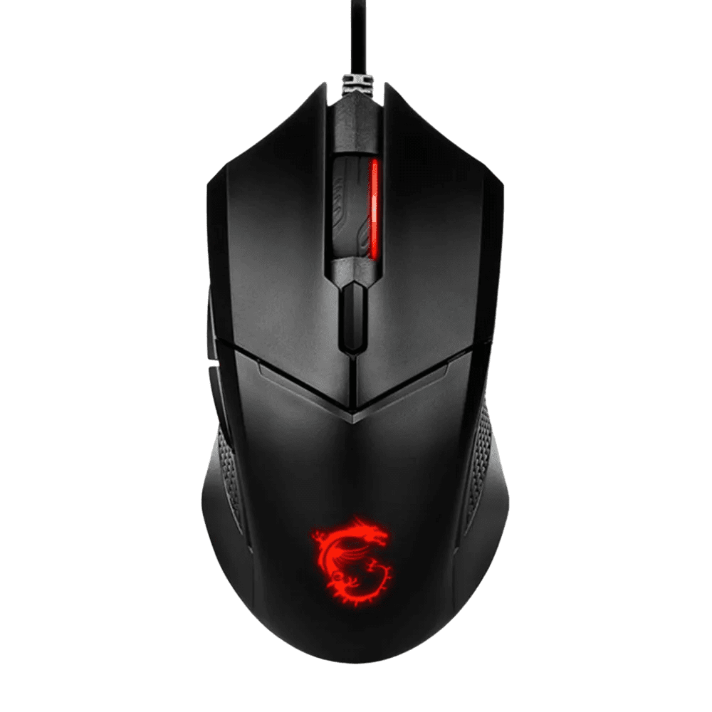 MOUSE MSI GAMING CLUTCH LUZ ROJA USB GM08 1 MOUSE MSI GAMING CLUTCH LUZ ROJA USB GM08