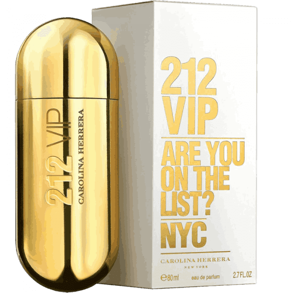 PERFUME 212 VIP CAROLINA HERRERA DAMA 80ML