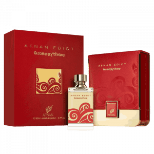 PERFUME AMBERYTHME AFNAN EDICT UNISEX 80ML