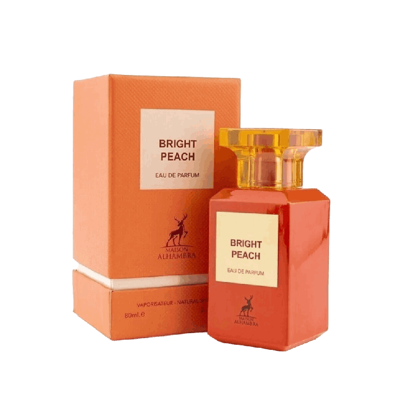PERFUME BRIGHT PEACH MAISON ALHAMBRA UNISEX 100ML 1 PERFUME BRIGHT PEACH MAISON ALHAMBRA UNISEX 100ML
