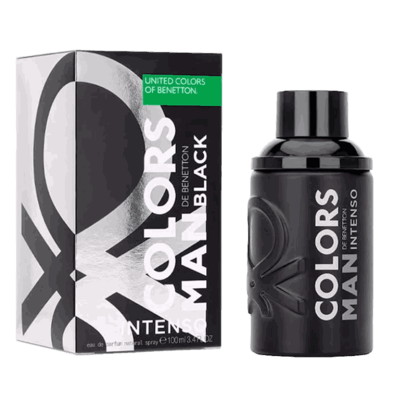PERFUME COLORS MAN BLACK INTENSO BENETTON CABALLERO 100ML 1 PERFUME COLORS MAN BLACK INTENSO BENETTON CABALLERO 100ML