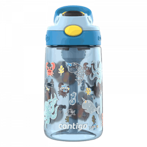 TERMO CONTIGO KIDS AUTOSPOUT CLEANABLE 14oz GLACIER SHARKS