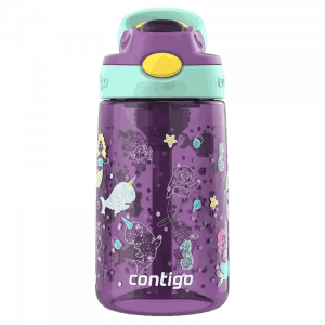 TERMO CONTIGO KIDS AUTOSPOUT CLEANABLE 14oz GRAPE MERMAIDS