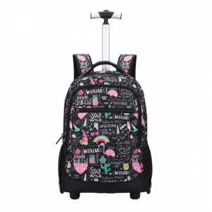 BOLSO CARRY ON AOKING CON COBERTOR DE RUEDAS PINEAPPLE XLN3006-15
