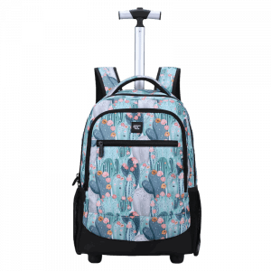 BOLSO CARRY ON AOKING CON COBERTOR DE RUEDAS VERDE XLN3006-15