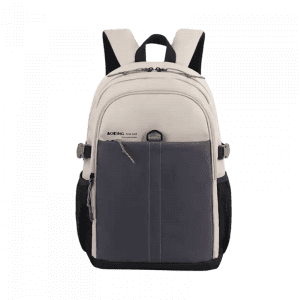 AOKING MOCHILA ESCOLAR POLIESTER KHAKI/GRIS XN2278KH/GY