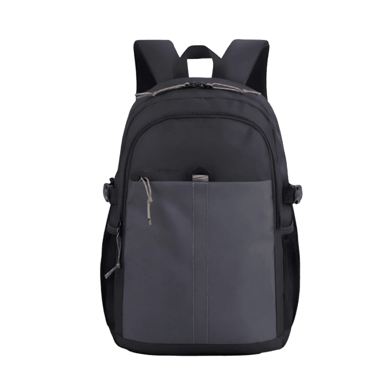 AOKING MOCHILA ESCOLAR POLIESTER NEGRO/GRIS 1 AOKING MOCHILA ESCOLAR POLIESTER NEGRO/GRIS