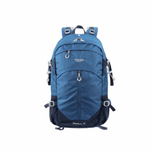 AOKING MORRAL MONTAÑERO IMPERMEABLE POLIESTER AZUL CON COBERTOR JN4008BL