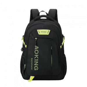 MORRAL DEPORTIVO AOKING POLIESTER NEGRO/VERDE SN57605-7