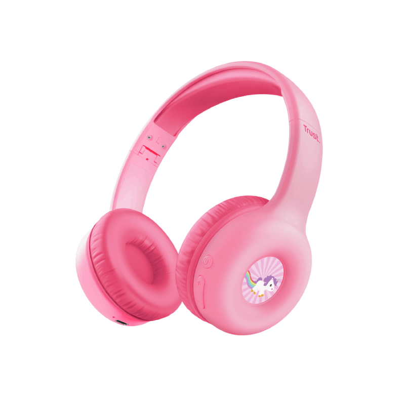 TRUST AUDIFONOS NOUNA INALAMBRICOS ROSADO 25274 1 TRUST AUDIFONOS NOUNA INALAMBRICOS ROSADO 25274