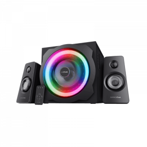 CORNETA TRUST TYTAN 2.1 CON SUBWOOFER RGB GXT629