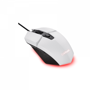 MOUSE TRUST FELOX RGB MAX 6400 DPI BLANCO GXT109W