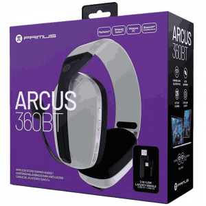 Comercial Caracas ZS El Tigre 11 AUDIFONO PRIMUS ARCUS 360BT CON MICROFONO INALAMBRICO WH